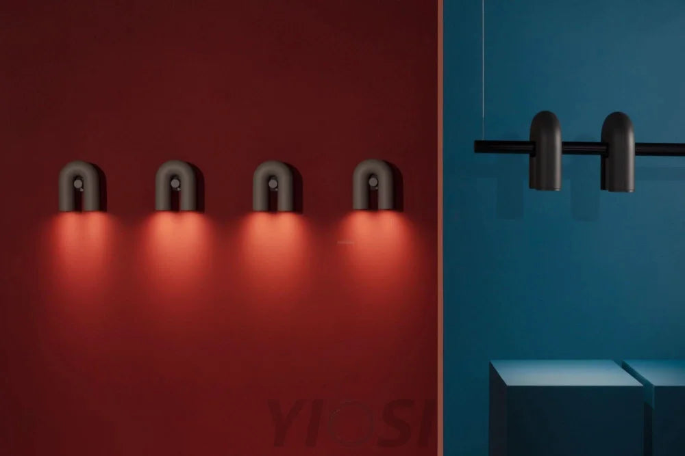Cirkus Black Round/Linear Chandelier - Yiosilamp