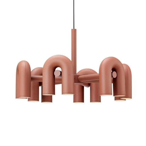 Cirkus Black Round/Linear Chandelier - Yiosilamp