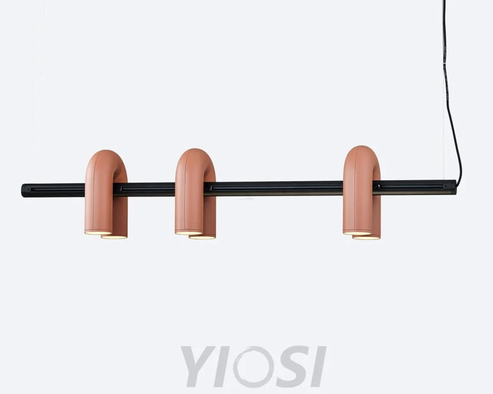 Cirkus Black Round/Linear Chandelier - Yiosilamp