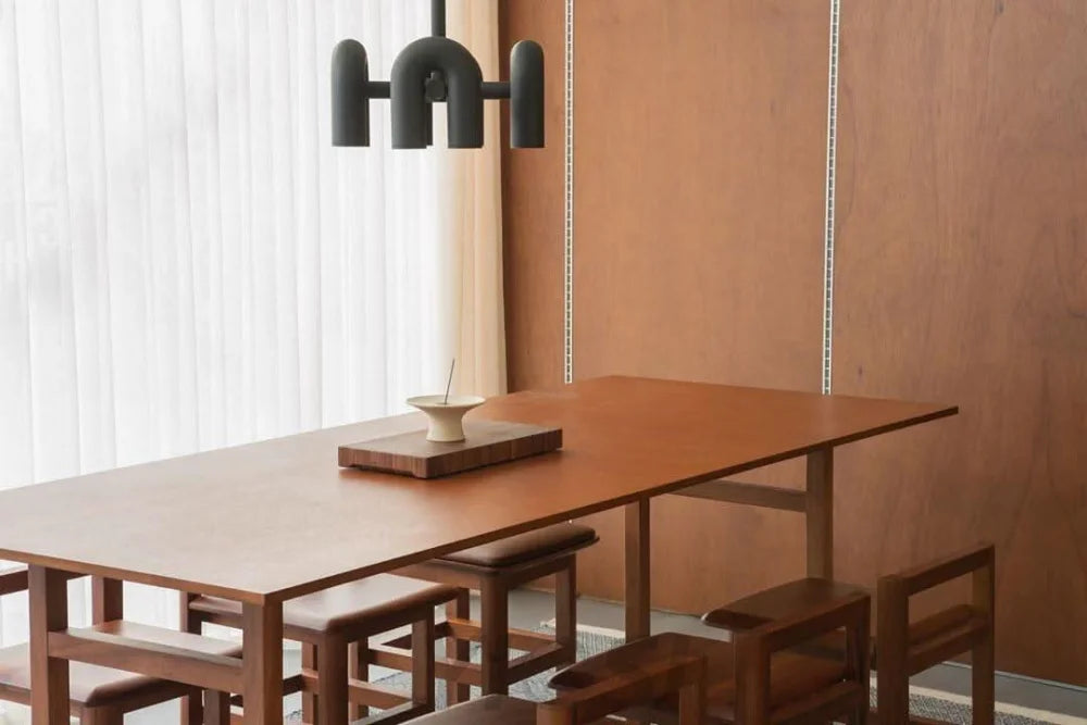 Cirkus Black Round/Linear Chandelier - Yiosilamp