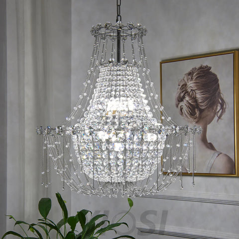 Classic Empire Crystal Chandelier Luxury Lighting