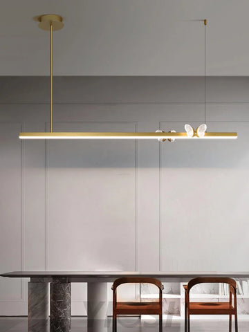 Cohen Butterfly Linear Chandelier - Butterfly-1-Yiosilamp