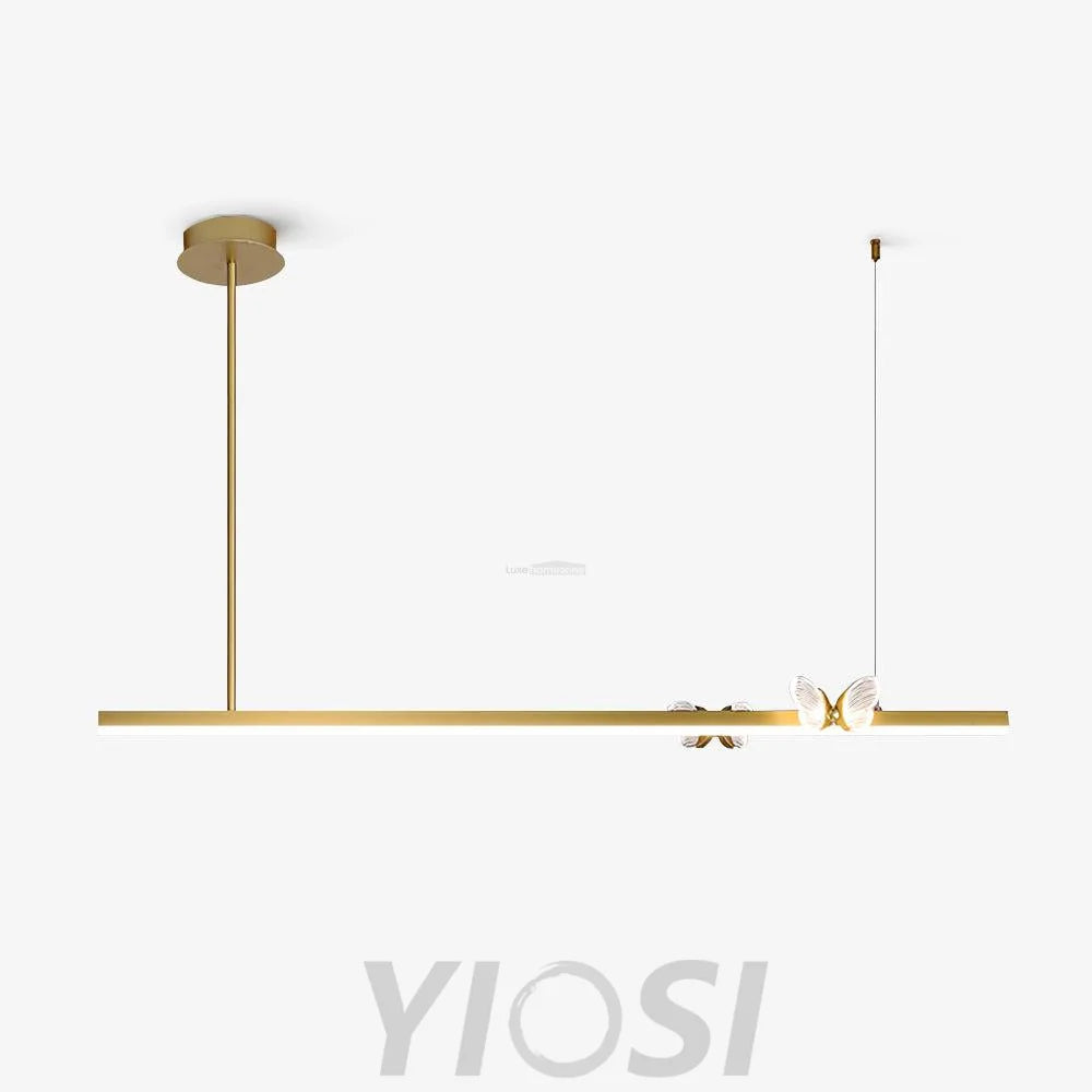 Cohen Butterfly Linear Chandelier - Butterfly-1-Yiosilamp