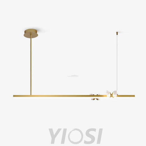 Cohen Butterfly Linear Chandelier - Butterfly-1-Yiosilamp
