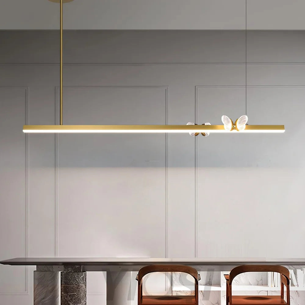 Cohen Butterfly Linear Chandelier - Butterfly-1-Yiosilamp