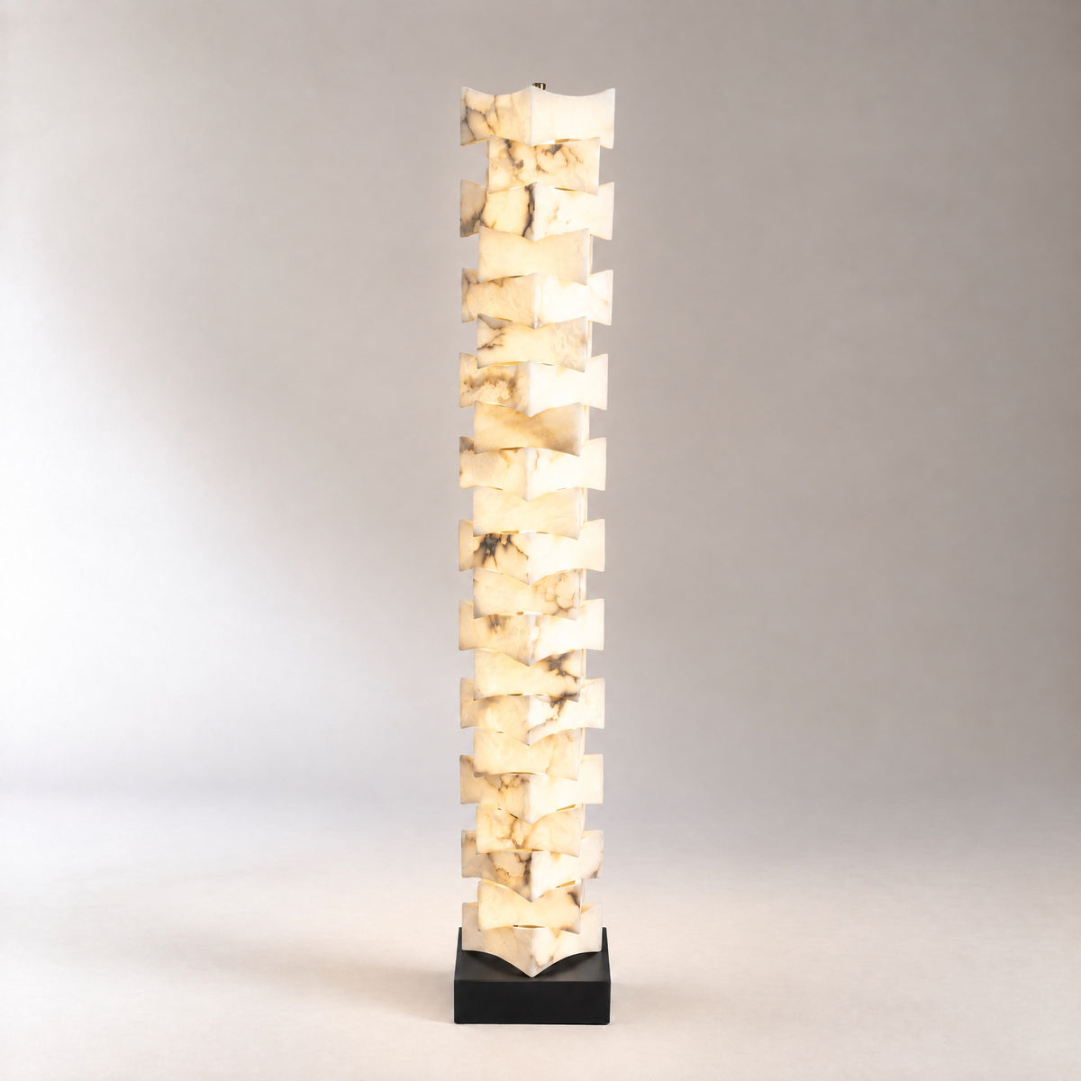 Colonna Alabaster Floor Lamp Modern