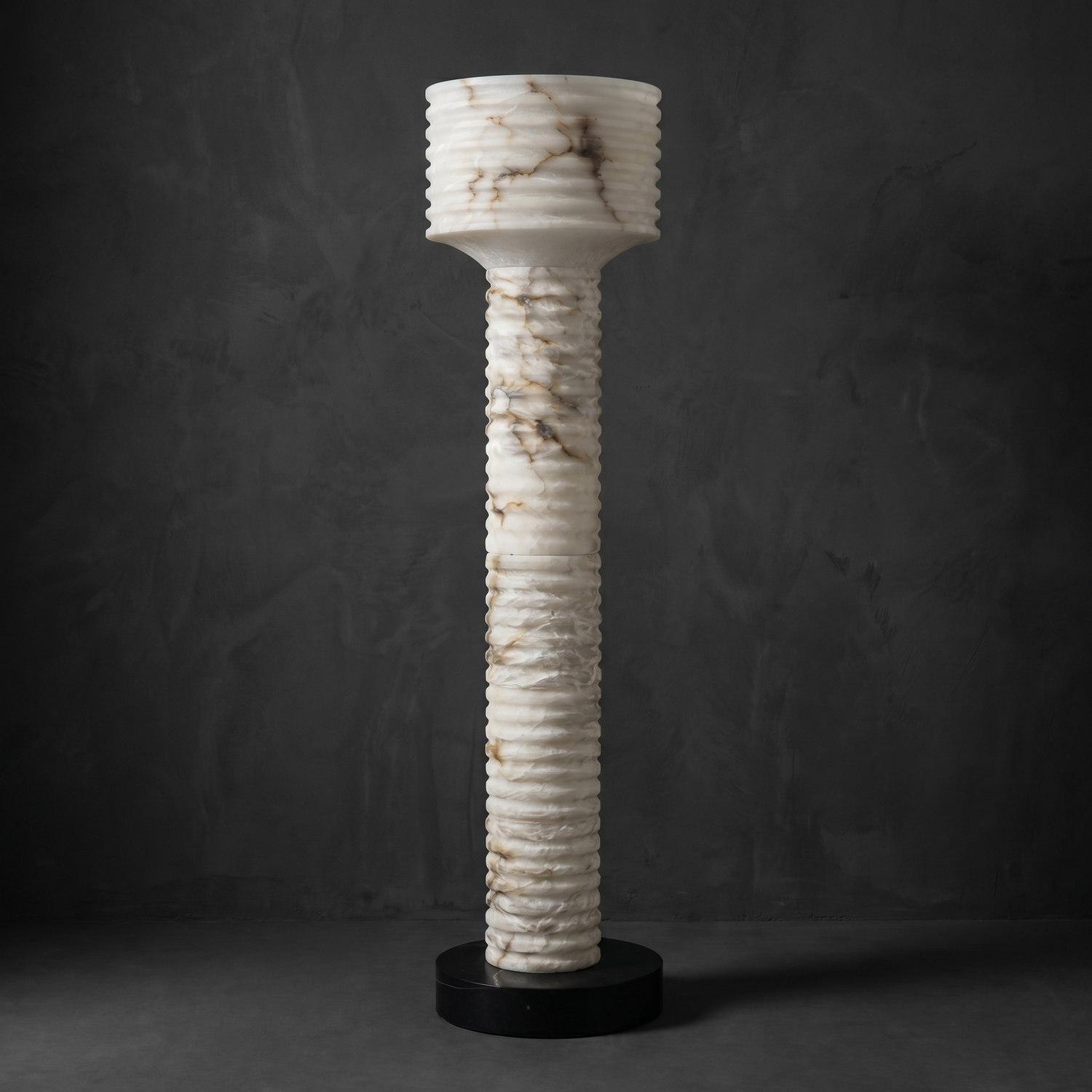 Yiosi Colonna Ribbed Column Floor Lamp - Image 2