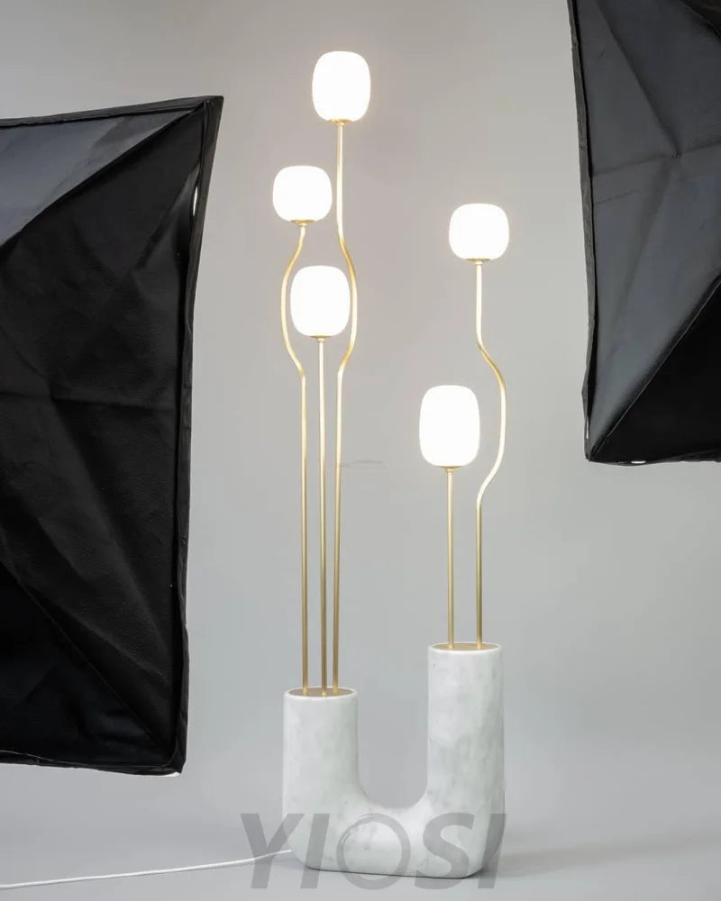 Comet Floor Lamp ∅ 18.9″ - Geometry-1-Yiosilamp