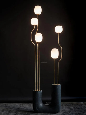 Comet Floor Lamp ∅ 18.9″ - Geometry-1-Yiosilamp