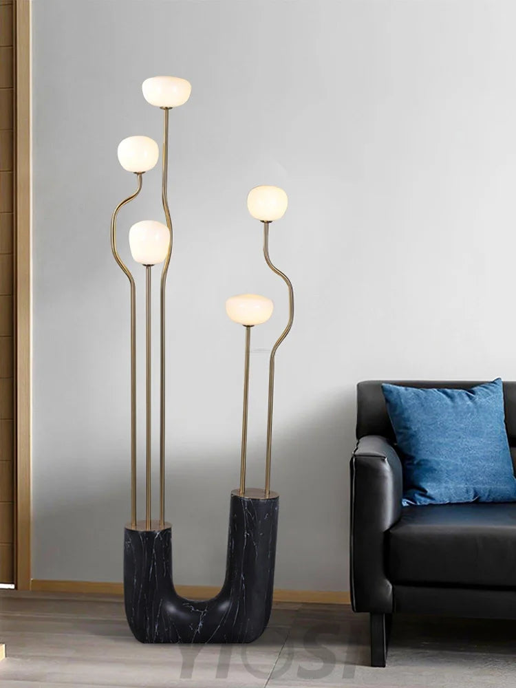 Comet Floor Lamp ∅ 18.9″ - Geometry-1-Yiosilamp