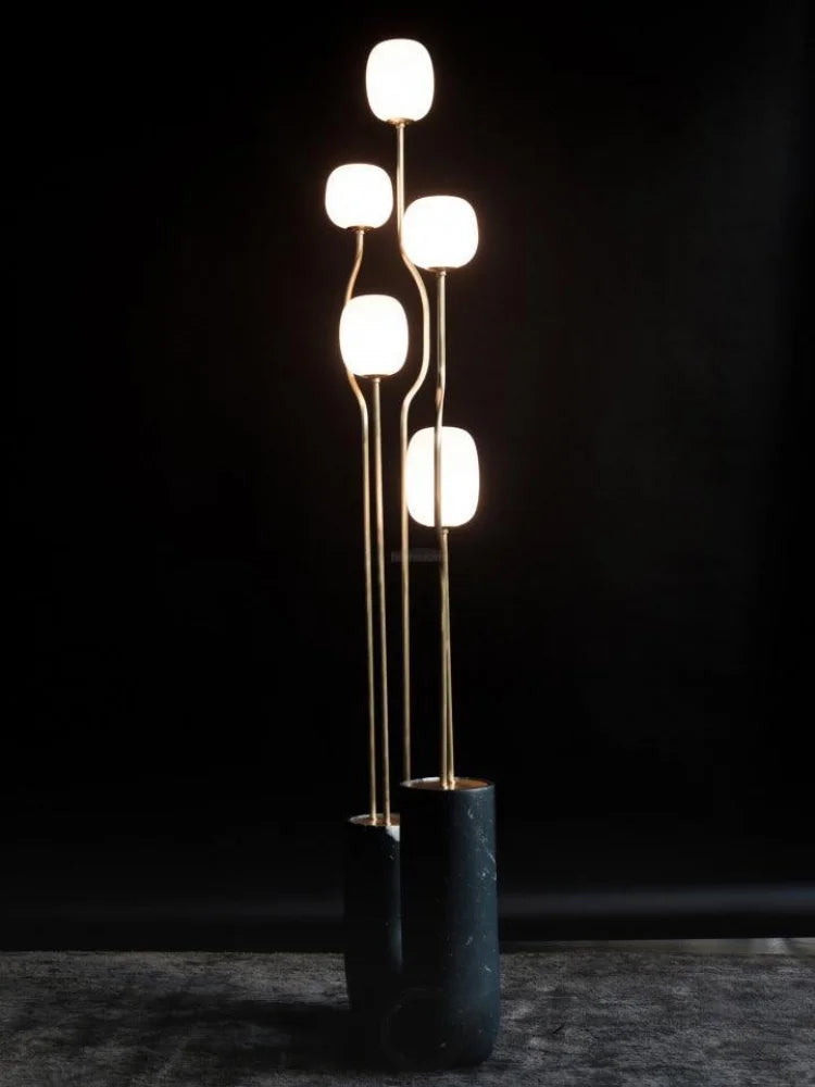 Comet Floor Lamp ∅ 18.9″ - Geometry-1-Yiosilamp