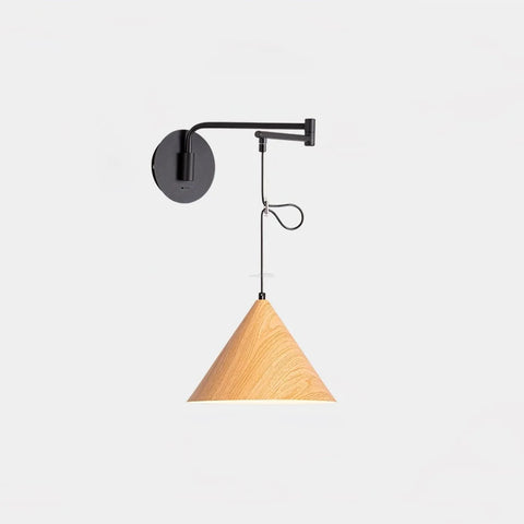 Cone Swing Arm Wall Sconce - Grain, Swing Arm Sconce-1-Yiosilamp