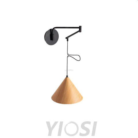 Cone Swing Arm Wall Sconce - Grain, Swing Arm Sconce-1-Yiosilamp