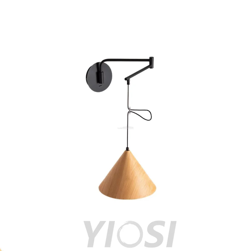Cone Swing Arm Wall Sconce - Grain, Swing Arm Sconce-1-Yiosilamp