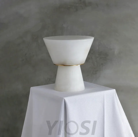 Conical Beta Marble Table Lamp