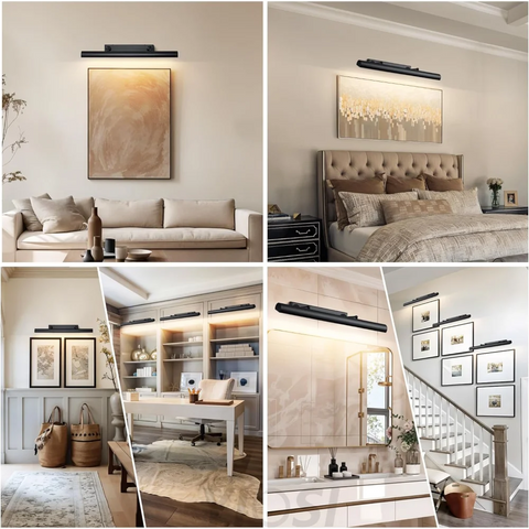 Copper art wall lamp