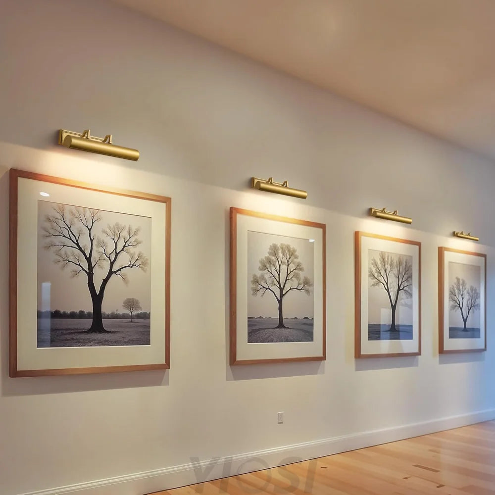 Copper art wall lamp