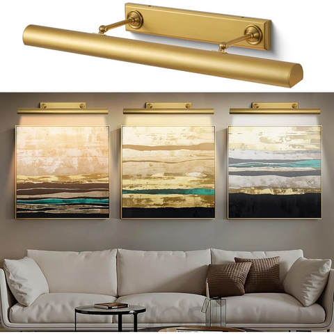 Copper art wall lamp