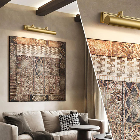 Copper art wall lamp