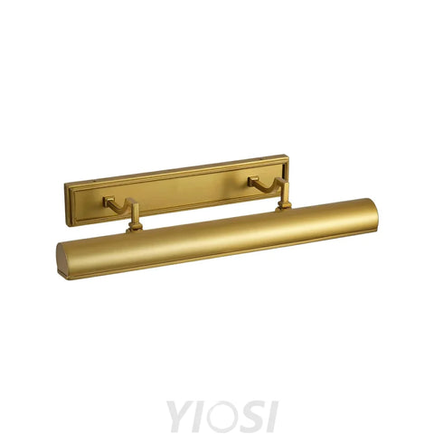 Copper art wall lamp Gold / 24 In