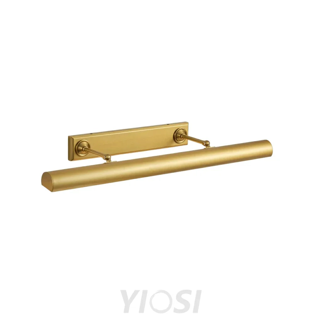 Copper art wall lamp Gold / 30 In