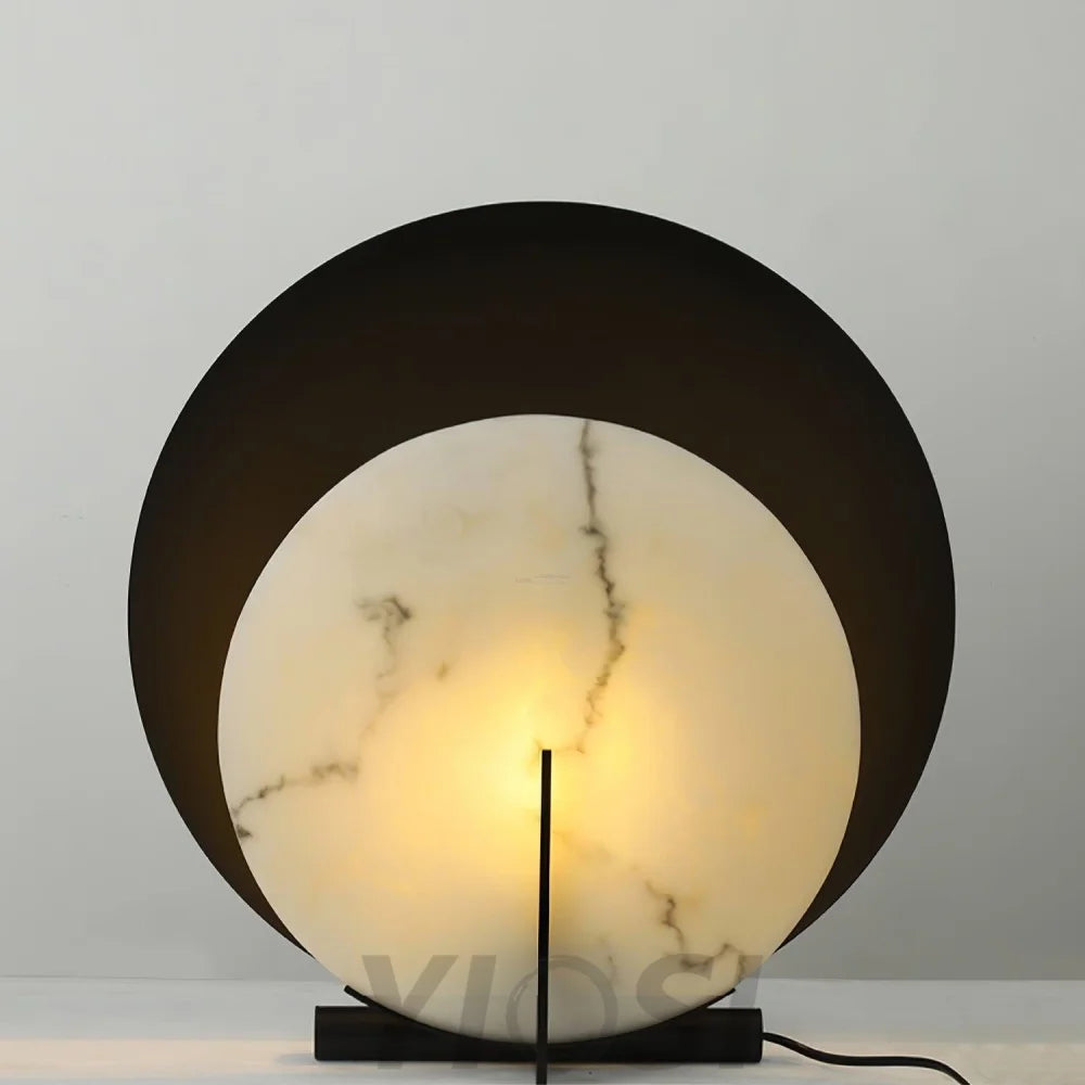 Corbett Asteria Alabaster Table Lamp - Alabaster-1-Yiosilamp