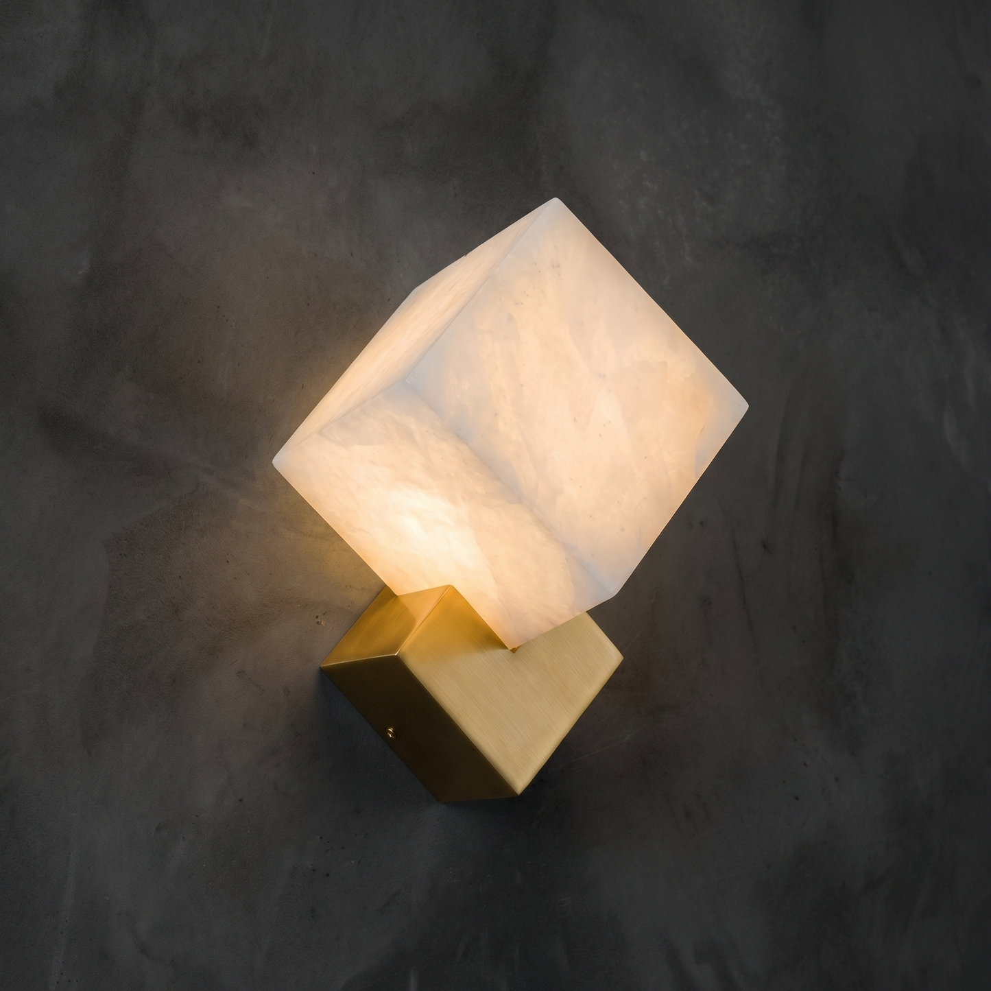 Yiosi Cornice Cube on Block Wall Sconce - Image 1