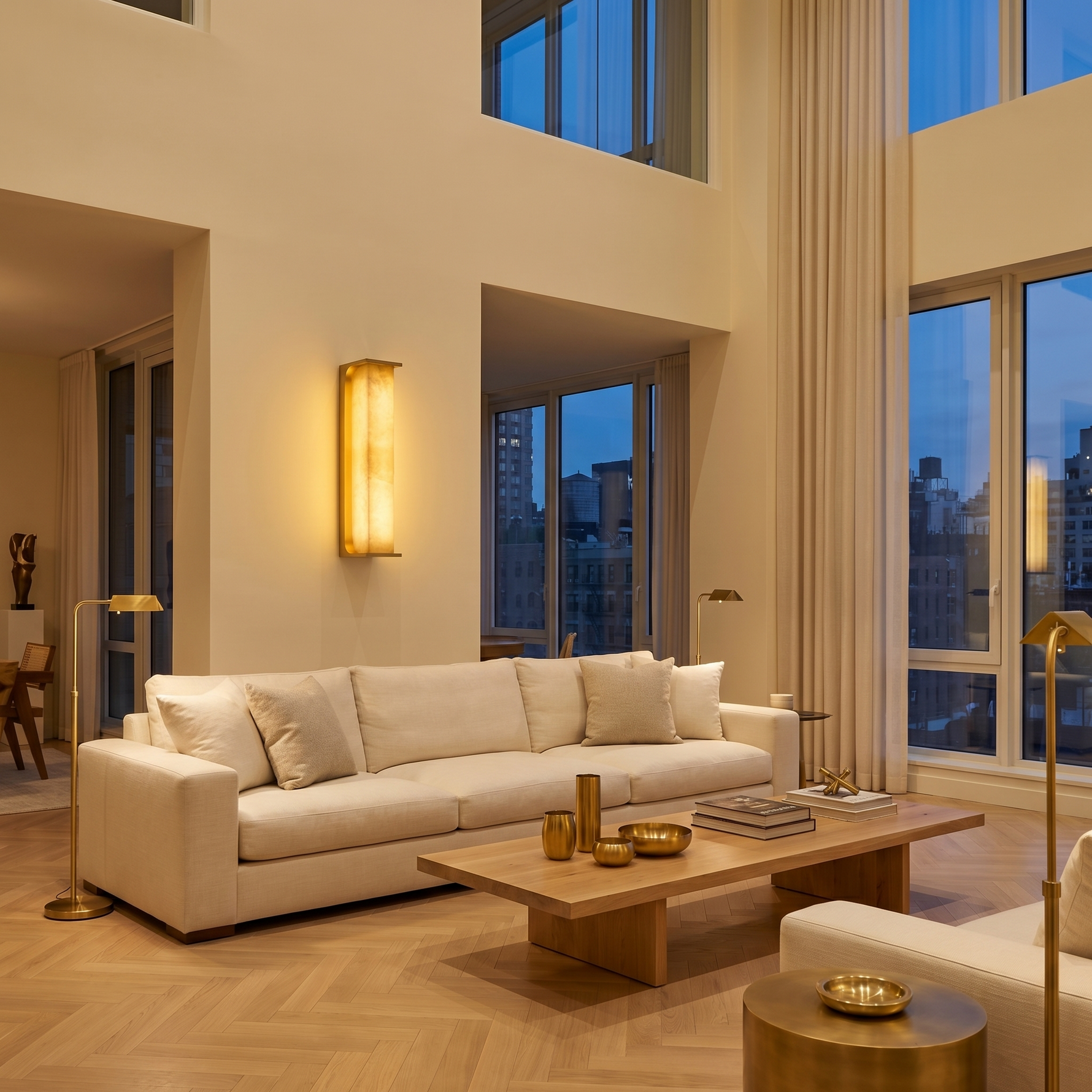 Yiosi Cornice L-Frame Wall Sconce - Image 3
