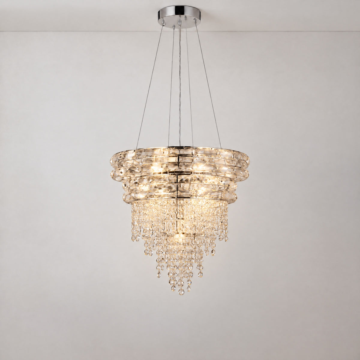 Corona Crystal Chandelier