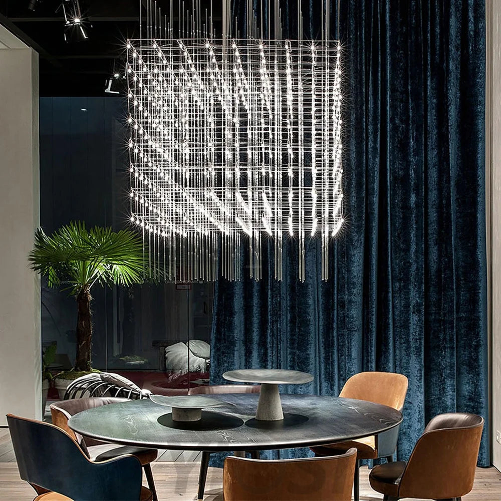 Cosmic Cube Led Pendant - Yiosilamp