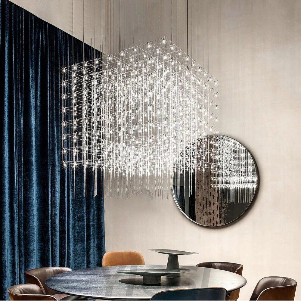 Cosmic Cube Led Pendant - Yiosilamp