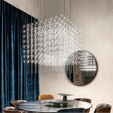 Cosmic Cube Led Pendant - Yiosilamp