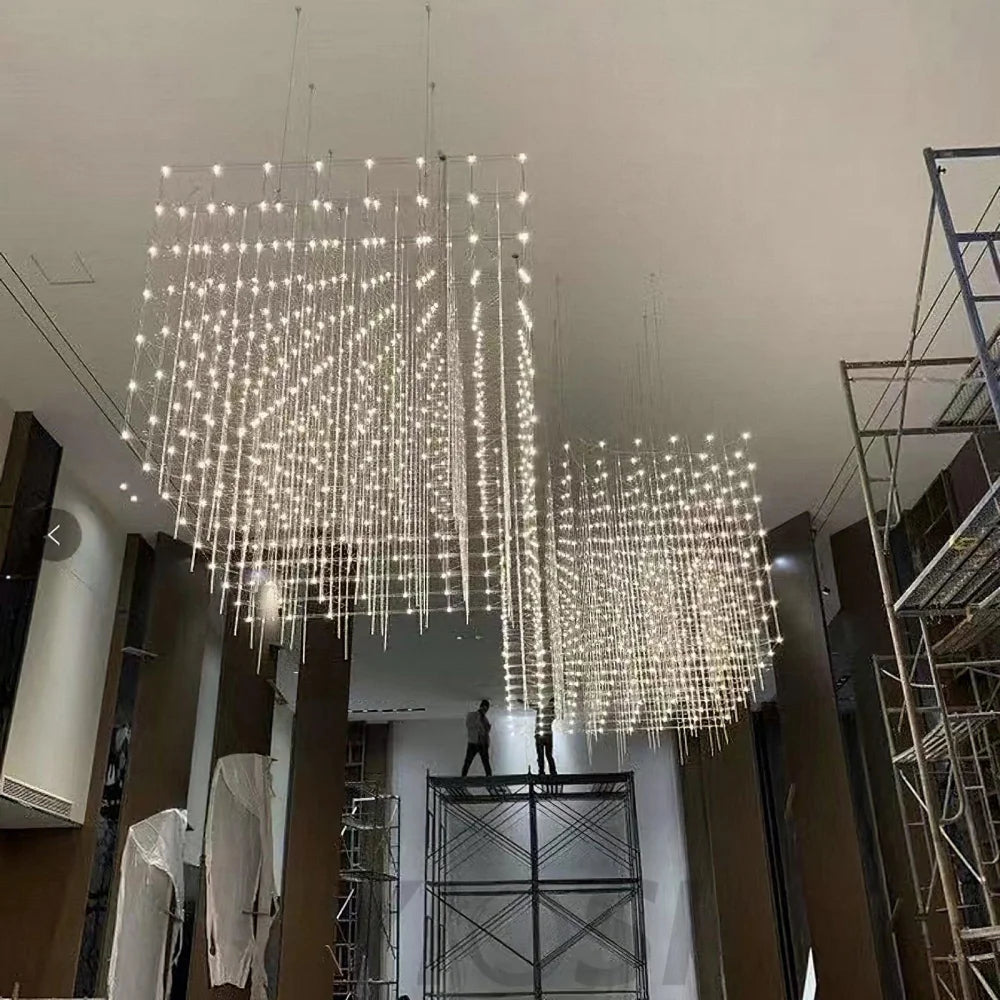 Cosmic Cube Led Pendant - Yiosilamp