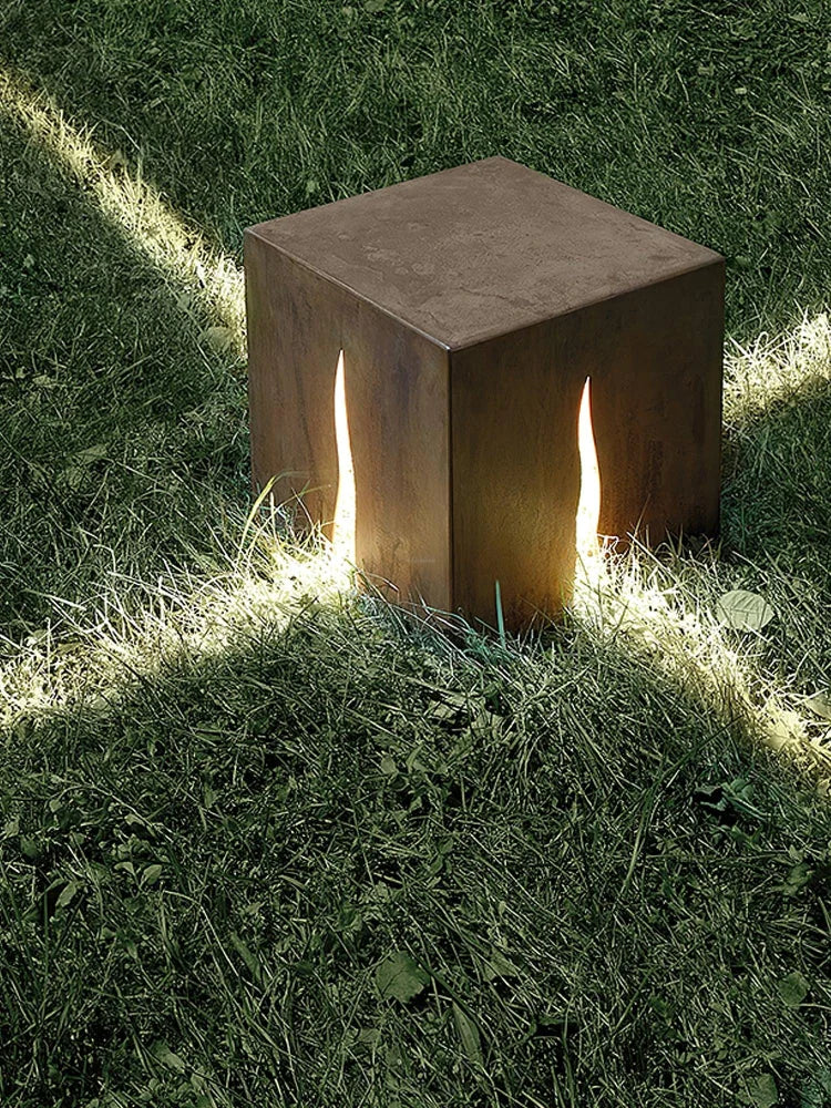 Crack Cube Garden Light ∅ 11.8″ Table lamp