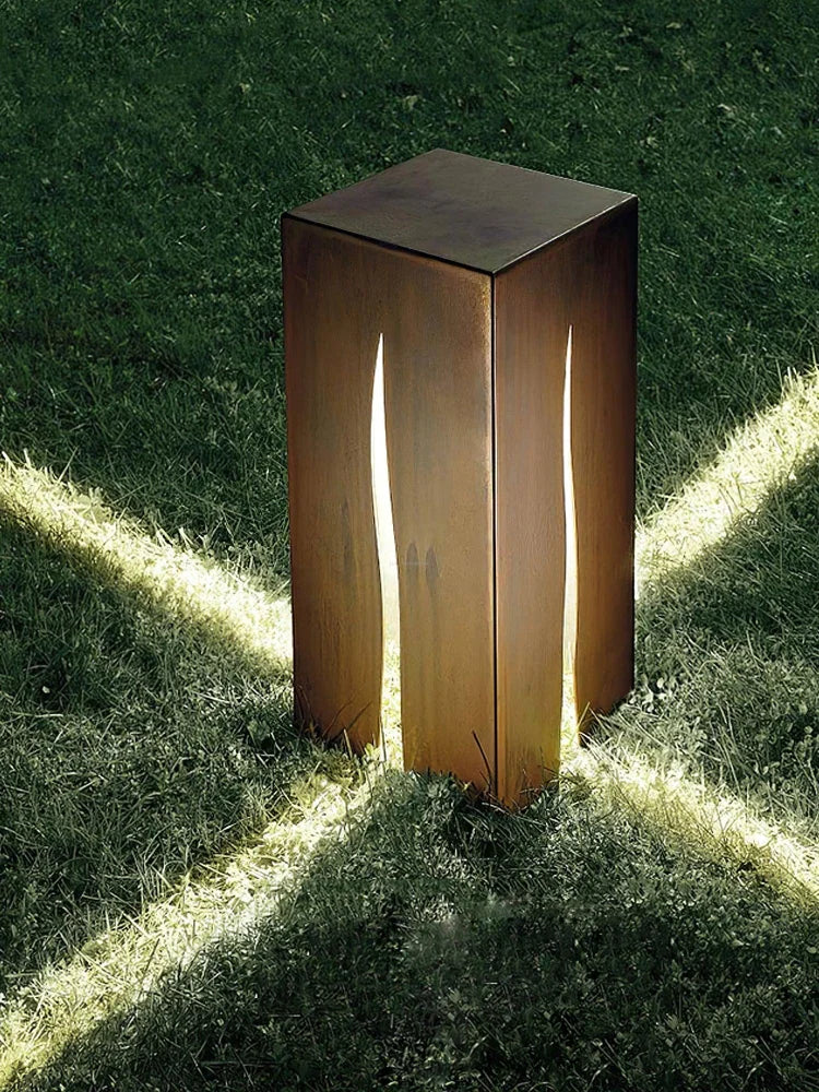 Crack Cube Garden Light ∅ 11.8″ Table lamp