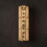 Yiosi Cristallo Crystal Stack Wall Sconce - Image 1