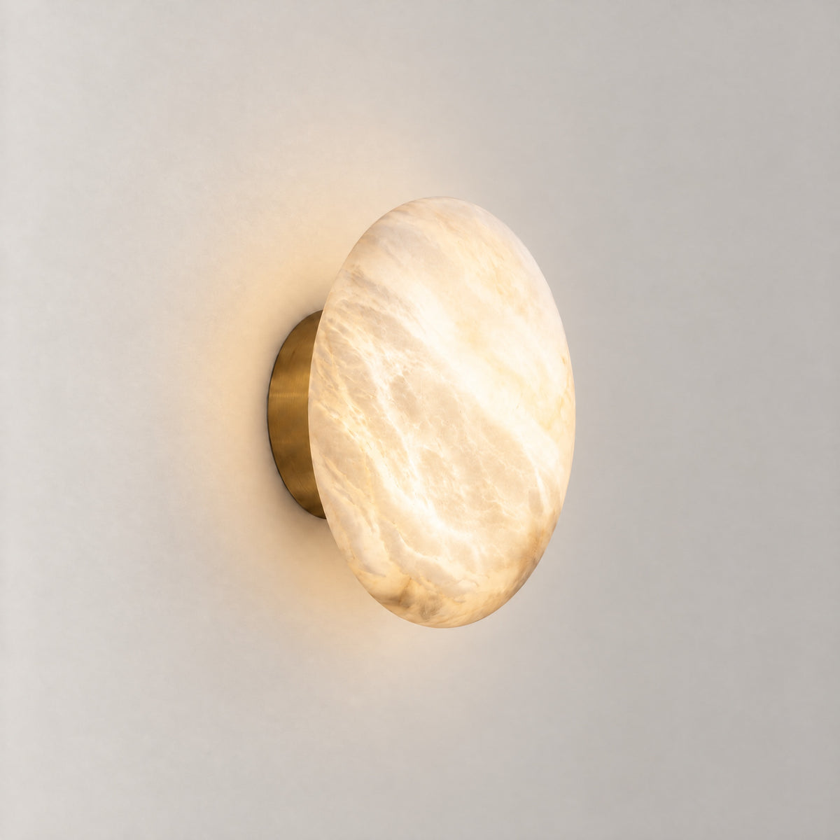 Cristallo Modern Alabaster Sconce