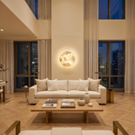 Yiosi Cristallo Round Cloud Wall Sconce - Image 3