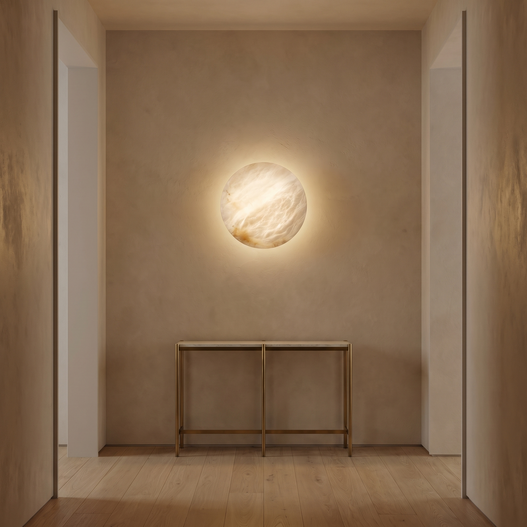 Yiosi Cristallo Round Cloud Wall Sconce - Image 4