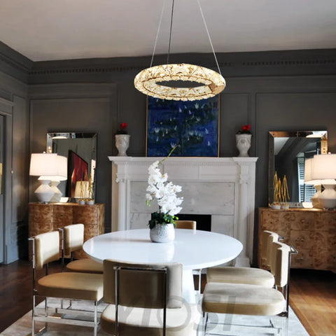 Cryls Jana Modern Chandelier - Crystals-1-Yiosilamp