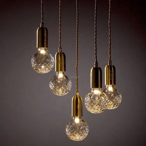 Crystal Bulb LED Pendant - Bulb-1-Yiosilamp