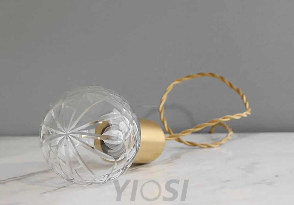 Crystal Bulb LED Pendant - Bulb-1-Yiosilamp