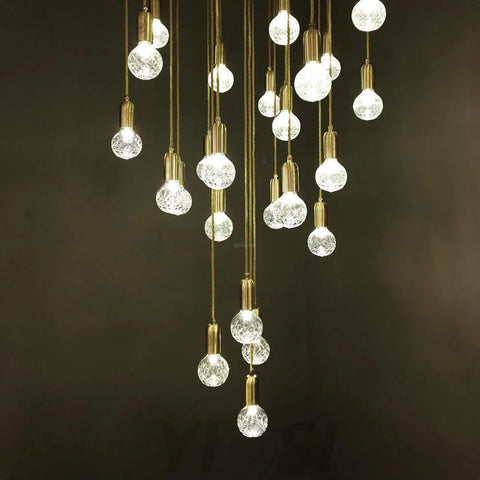 Crystal Bulb LED Pendant - Bulb-1-Yiosilamp