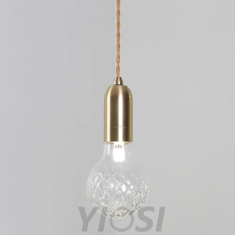 Crystal Bulb LED Pendant - Bulb-1-Yiosilamp