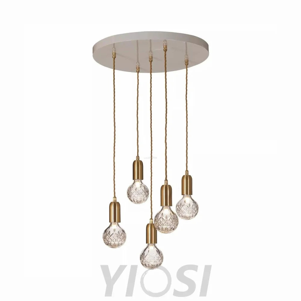 Crystal Bulb LED Pendant - Bulb-1-Yiosilamp