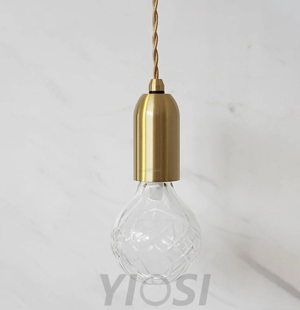 Crystal Bulb LED Pendant - Bulb-1-Yiosilamp