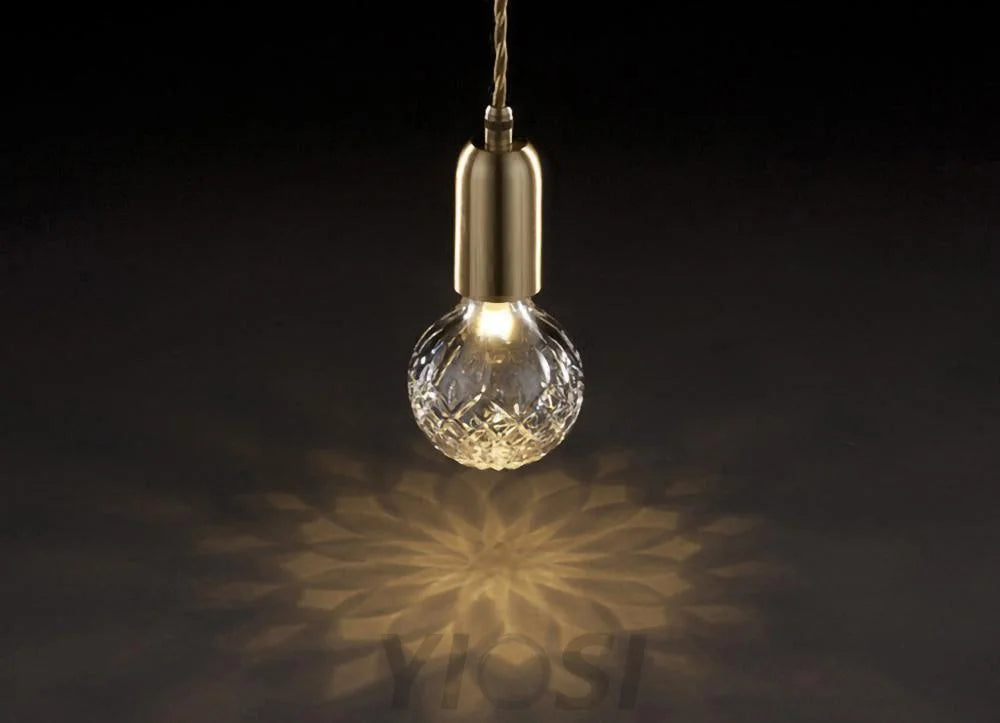 Crystal Bulb LED Pendant - Bulb-1-Yiosilamp