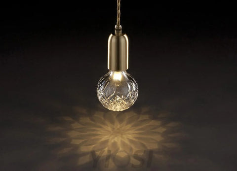 Crystal Bulb LED Pendant - Bulb-1-Yiosilamp