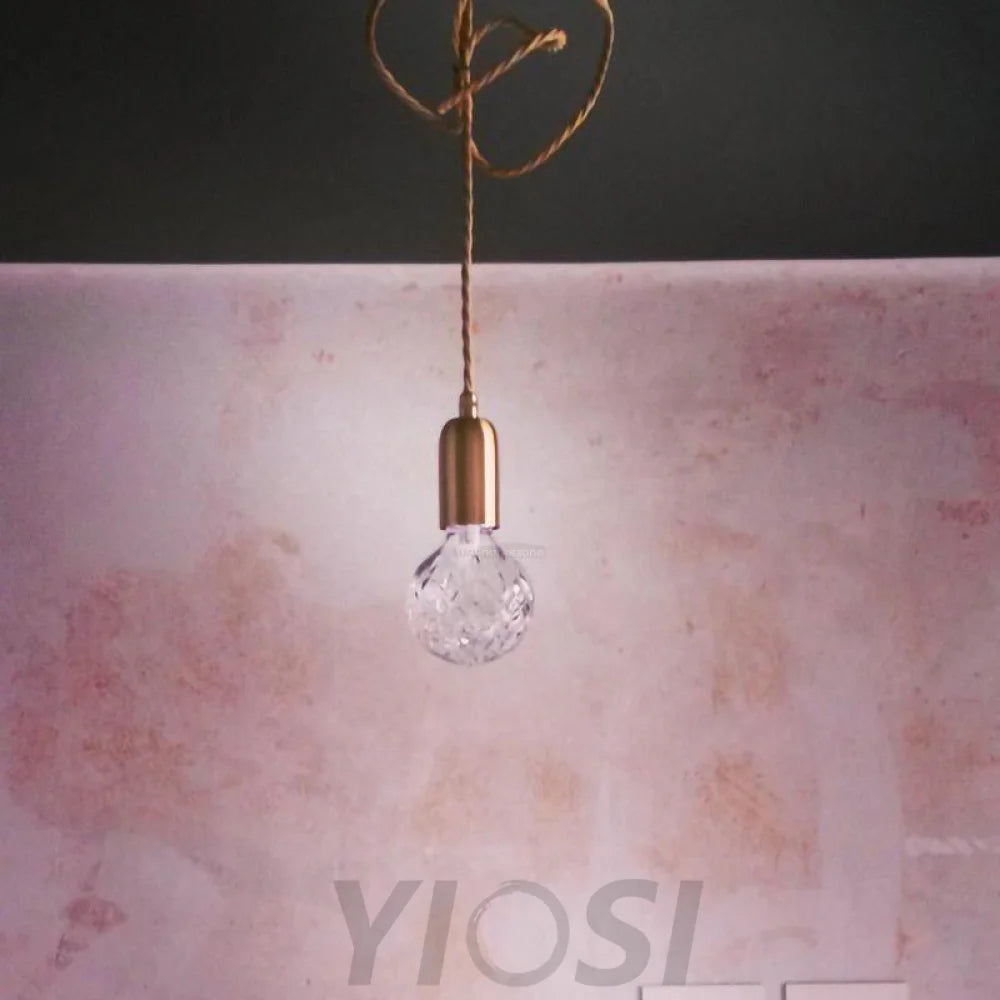 Crystal Bulb LED Pendant - Bulb-1-Yiosilamp