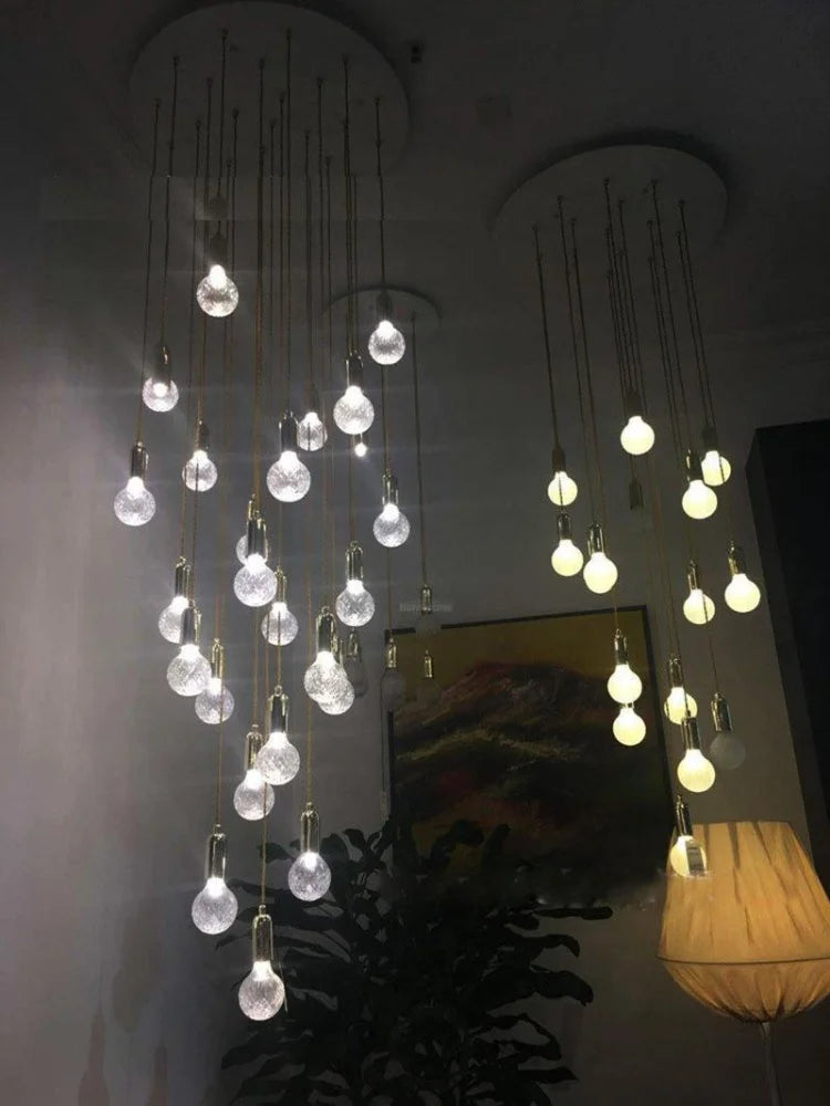 Crystal Bulb LED Pendant - Bulb-1-Yiosilamp